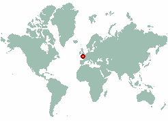 St Helier in world map